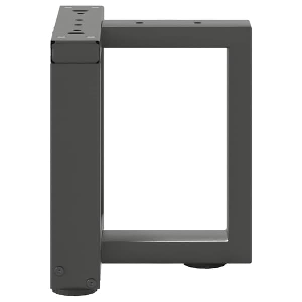 vidaXL Soffbordsben, 2 st., Antracit, 30x25x(30-31) cm