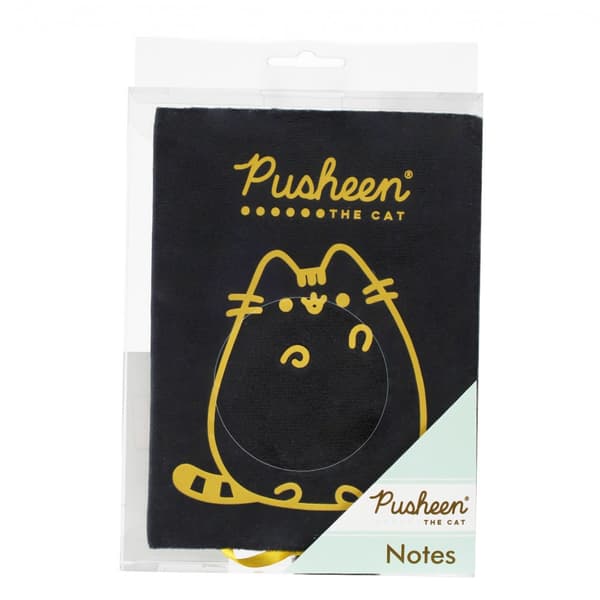 Plys notesbog A5 96 ark. Pusheen GOLD