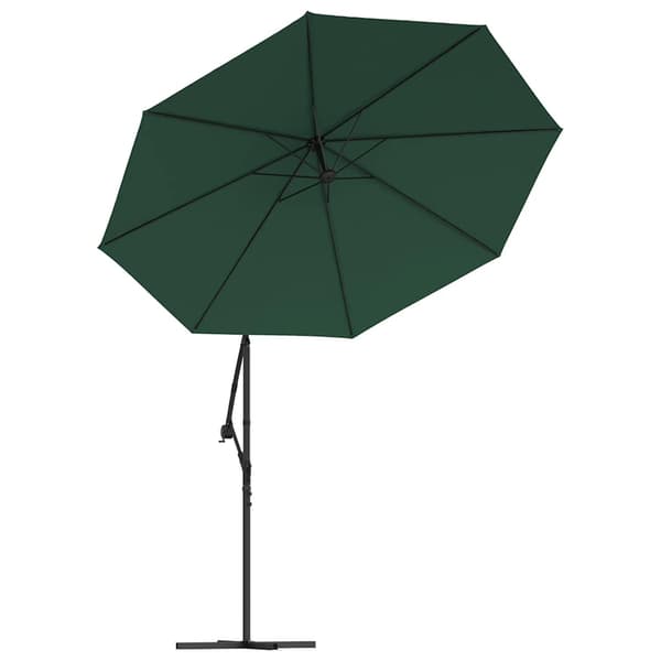 vidaXL Reservparasollskydd, Grönt, 350 cm