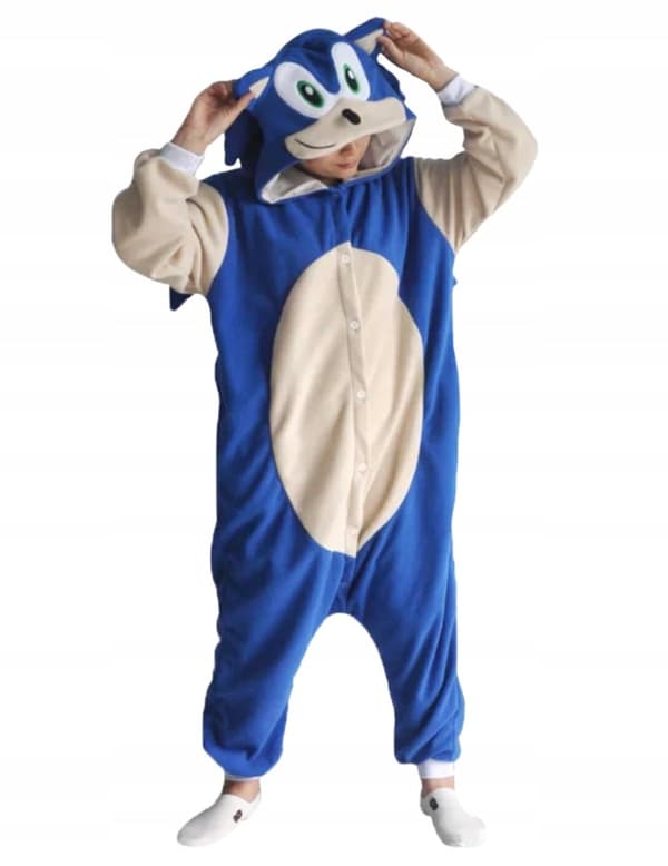 Sonic Onesian pyjamaoverall kigurumi XL