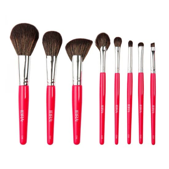 Ibra Candy makeupbørstesæt - 8 dele