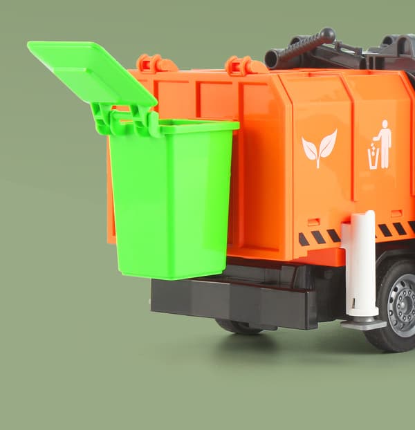 ORANGE SOPBIL - LJUSFORDON