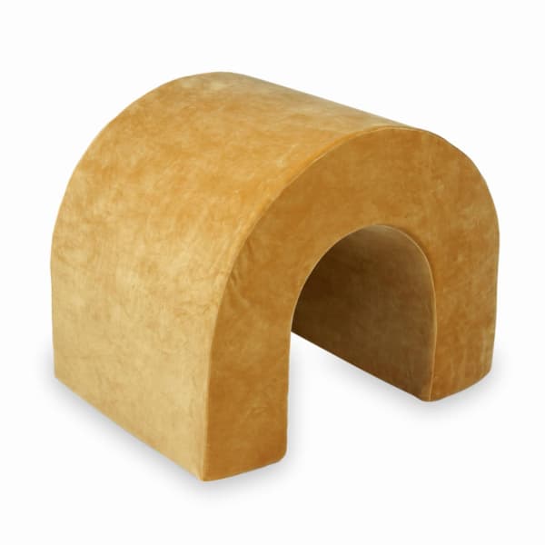 Fløjlsblød Caramel-skumlegetunnel