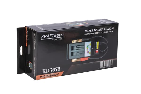Analog batteritestare 6/12V 200-1000A KD5675