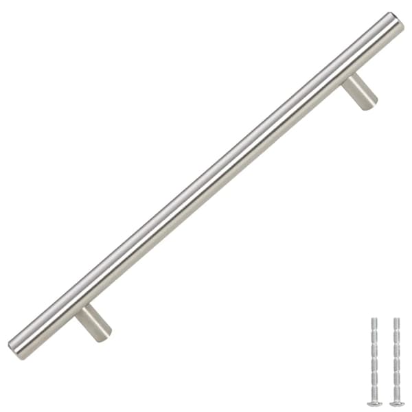 vidaXL Skåphandtag, 5 st, Silver, 192 mm, Rostfritt stål
