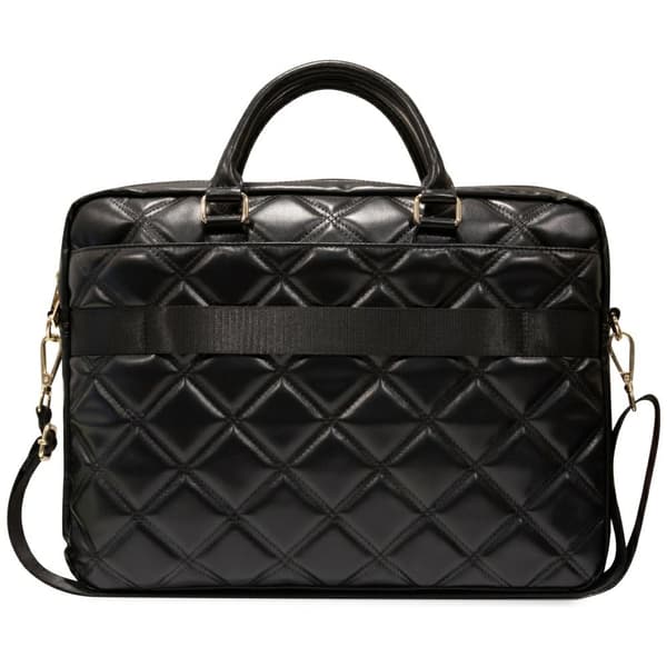 Guess Quiltet 4G Laptoptaske til op til 16" Sort