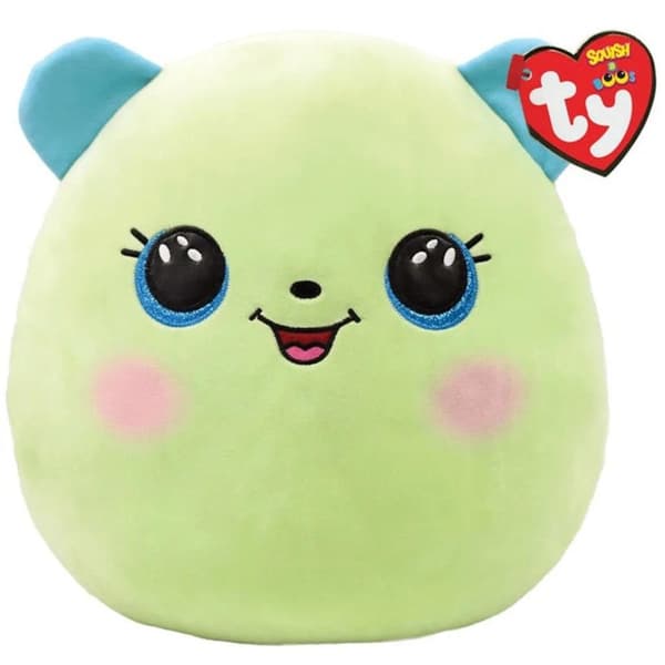 Squishy Beanies Clover - grøn bamse 30 cm
