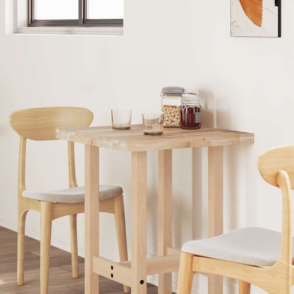 vidaXL rektangulær bordplade 100x60x4 cm massivt akacietræ