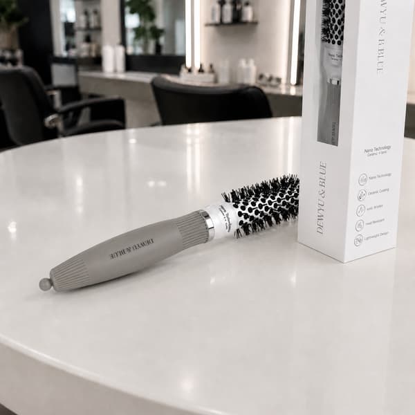 Keramisk termisk borste för styling med jonisering 19 mm NANO techno