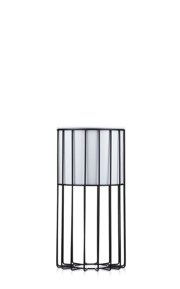 Modernt blomsterställ med lock 42 cm LOFT