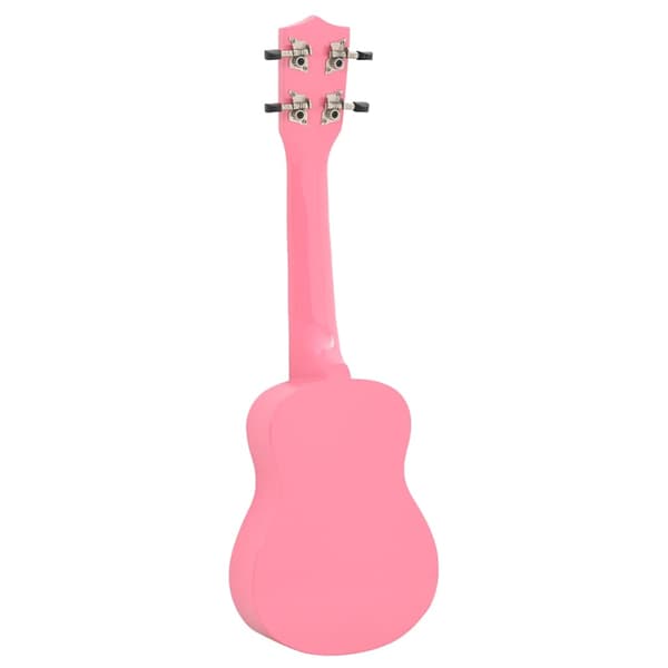 vidaXL Sopraanoukulele kotelolla lapsille, vaaleanpunainen, 23"