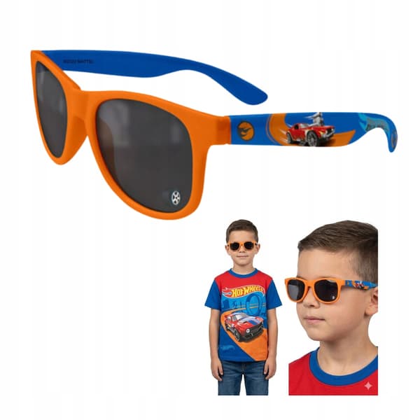 Bilar Solglasögon Orange Blå
