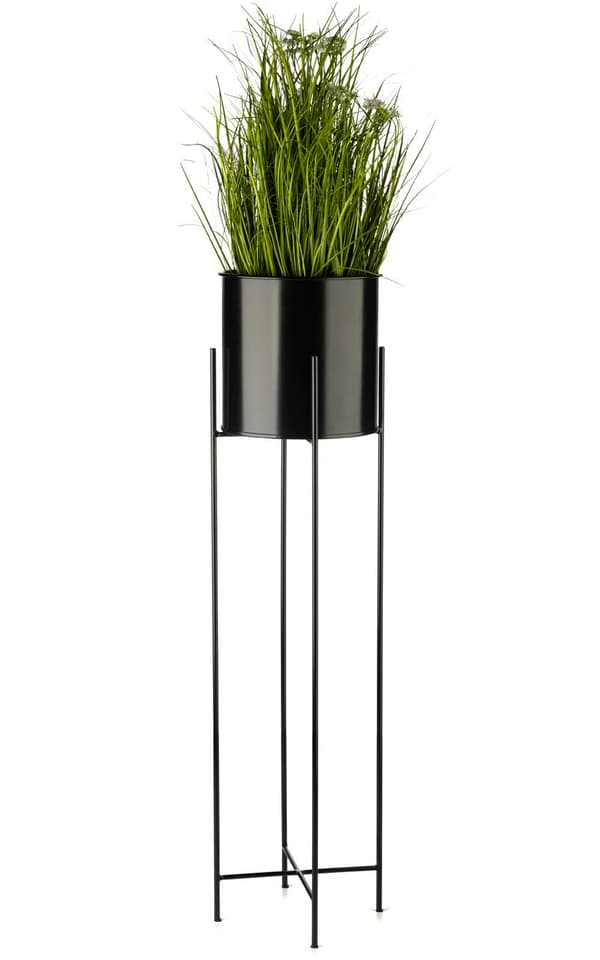 Blomsterstander med låg 95 cm sort