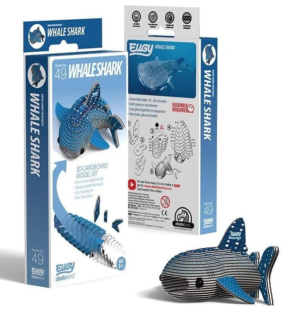 Hvalhajen Eugy. Øko 3D-puslespil
