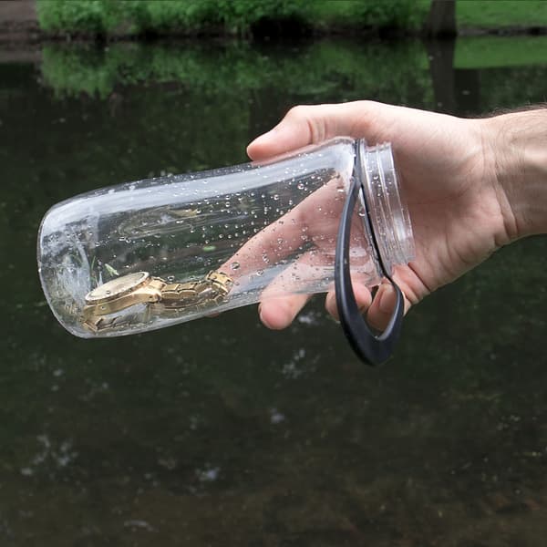 Gregster Transparent Flaske M 600 ml SOLAR LED
