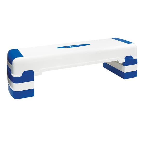 Aerobic step hvid og blå AS005 HMS