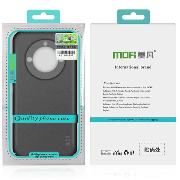 MOFI-cover til Realme 11 Pro / Pro+ Plus, tyndt, sort