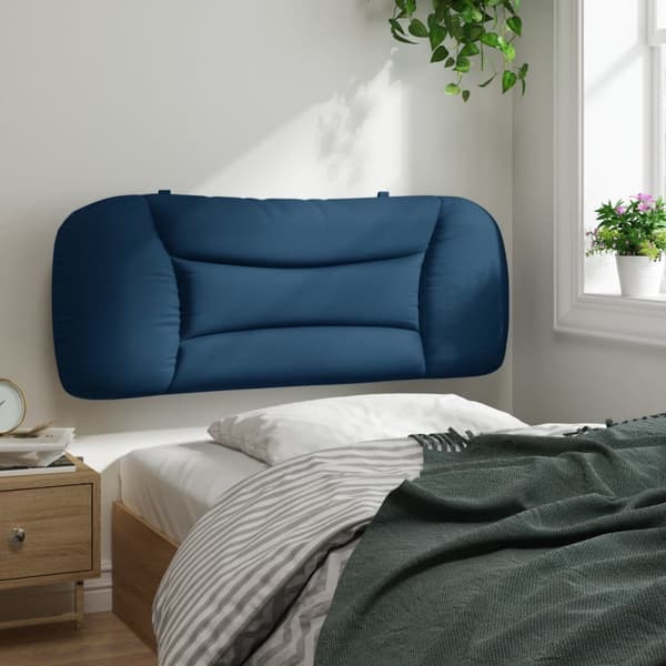 vidaXL hovedgærdehynde, blå, 100 cm, stof