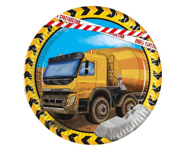 Pahvilautaset 20 cm 8 kpl