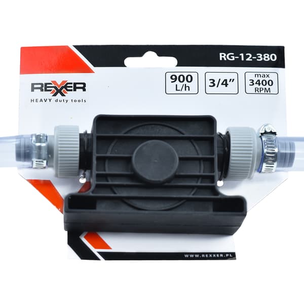 BORRPUMP 3/4" + SLANG 4 M