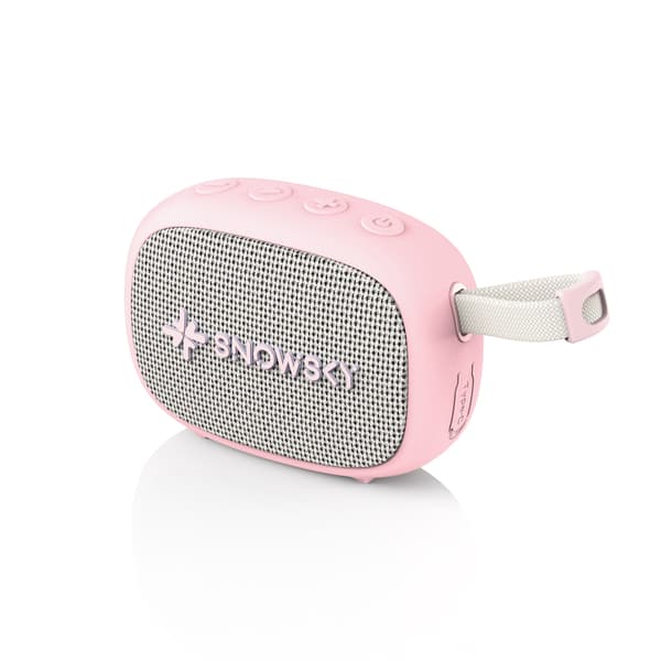 FiiO Snowsky Anywhere - rosa - Bärbar Bluetooth-högtalare