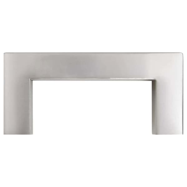 vidaXL skabsgreb 10 stk. sølv 64 mm rustfrit stål