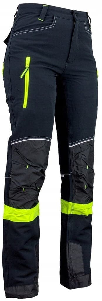 Urgent 719 elastiska reflekterande softshell arbetsbyxor 56