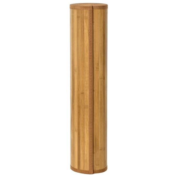 vidaXL Rektangulär matta, naturlig, 60x200 cm, bambu