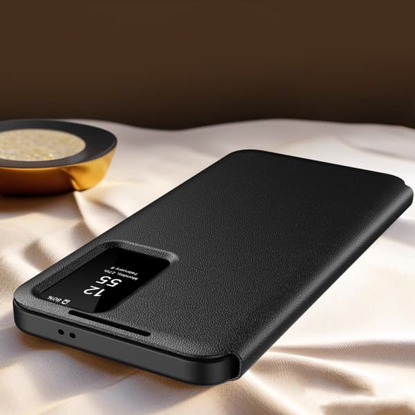 Samsung Galaxy S25+ Plus Smart View Pung Flip Etui, Sort