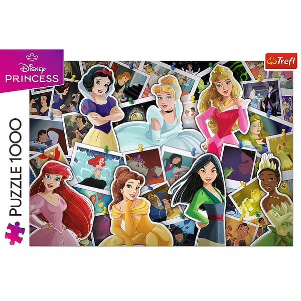 Disney Prinsessor puslespil 1000 brikker
