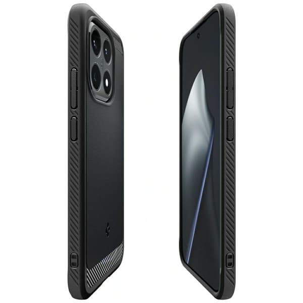 Spigen Rugged Armor-cover til Xiaomi 15T, sort