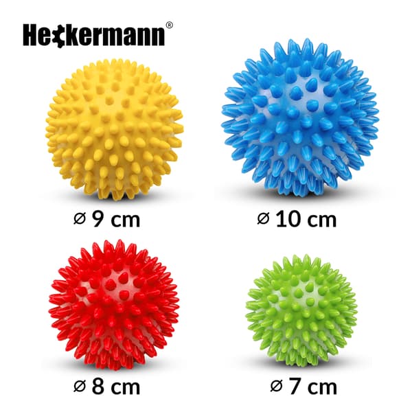 Heckermann massagebollar 4 st