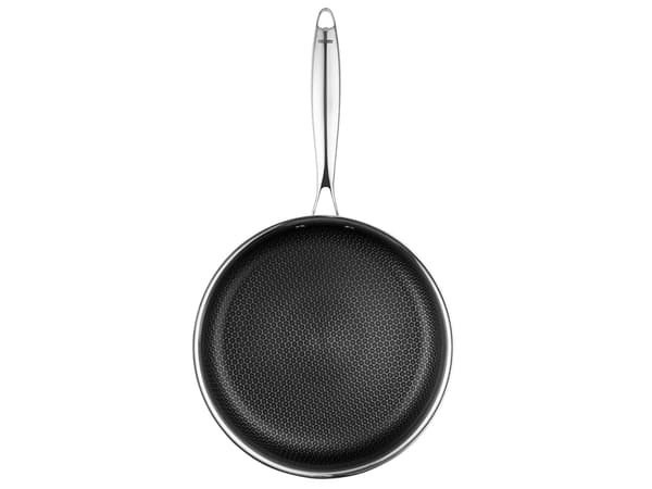 ARISTO PLUS DYB STEGEPANDE I RUSTFRIT STÅL 26 CM 3,5L