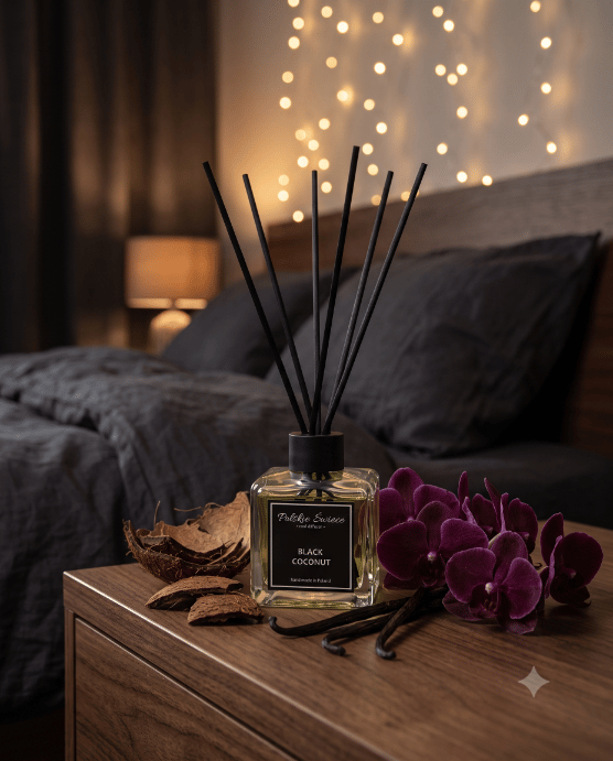 Sort kokosnød aromadiffuser