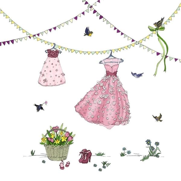 Swarovski Square Card CL2704 Hängande Klänningar