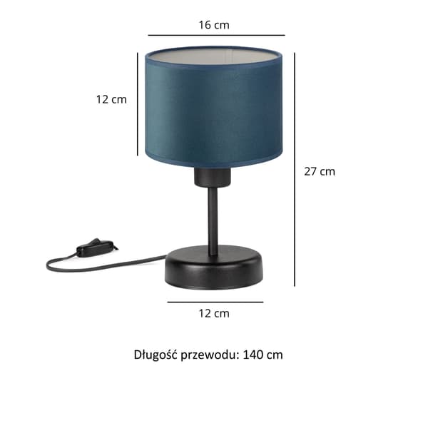 Tornado AMRUB lampe, fløjls jeans