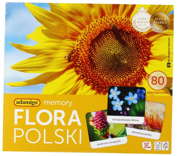 Hukommelse. Polens flora. Adamigo.
