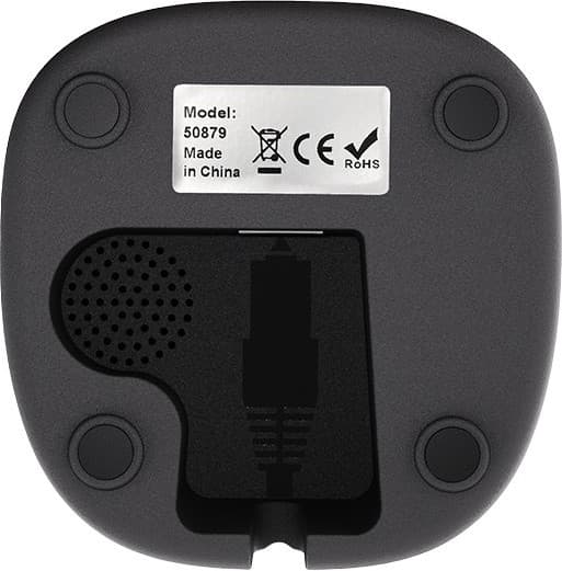 Stationær præcisionsstregkodescanner Qoltec 1D, 2D, USB Sort