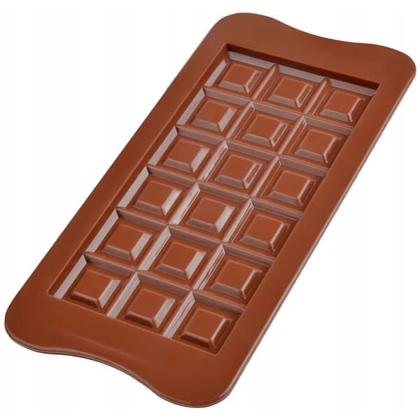 Silikonform, chokladform, tablett