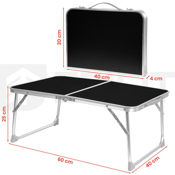 Campingbord Foldbart campingbord Kuffert CAMP 60 Bærbart campingbord