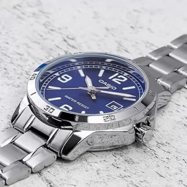 Herrklocka CASIO MTP-V004D-2B (zd047g) + låda