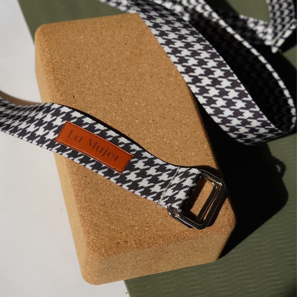 La Mujer yogarem - houndstooth