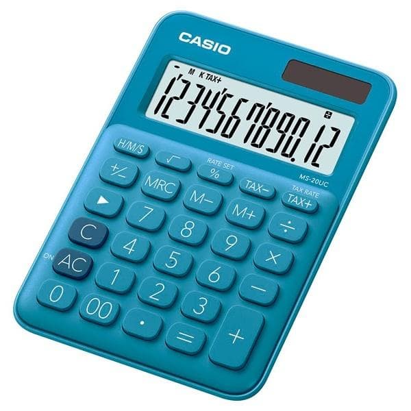 Casio MS-20UC-BU BOX-lommeregner