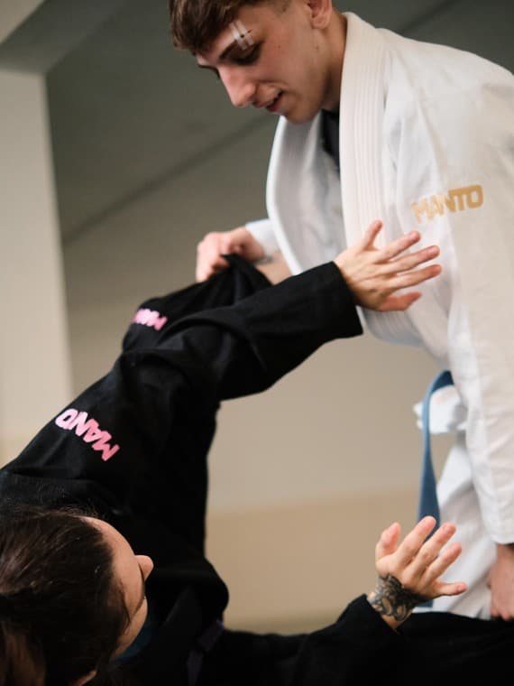Manto Kimono/GI BJJ Herrestigning 2.0 Hvid A3
