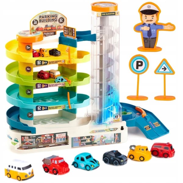 PARKERING BILBANE GARAGE RUTSCHE + 6 BILER U944