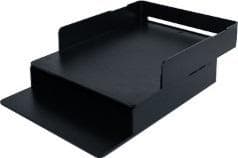 Dokumentskuffebakker 2 stk. sorte