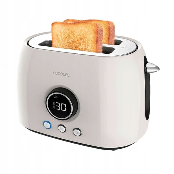 Cecotec ClassicToast 8000 Beige Dubbel Brödrost