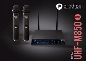 Prodipe M850 DSP DUO UHF - langaton setti