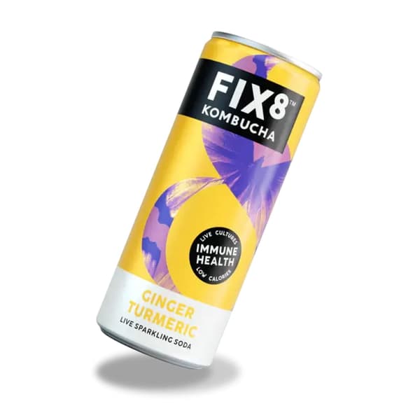 FIX8 KOMBUCHA Ingefära Gurkmeja 250ml