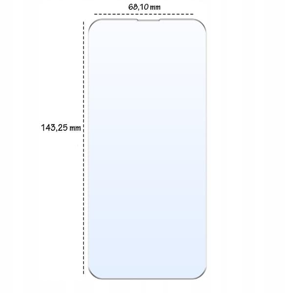3x Härdat glas för Apple iPhone 14, 9H glas | 3-pack